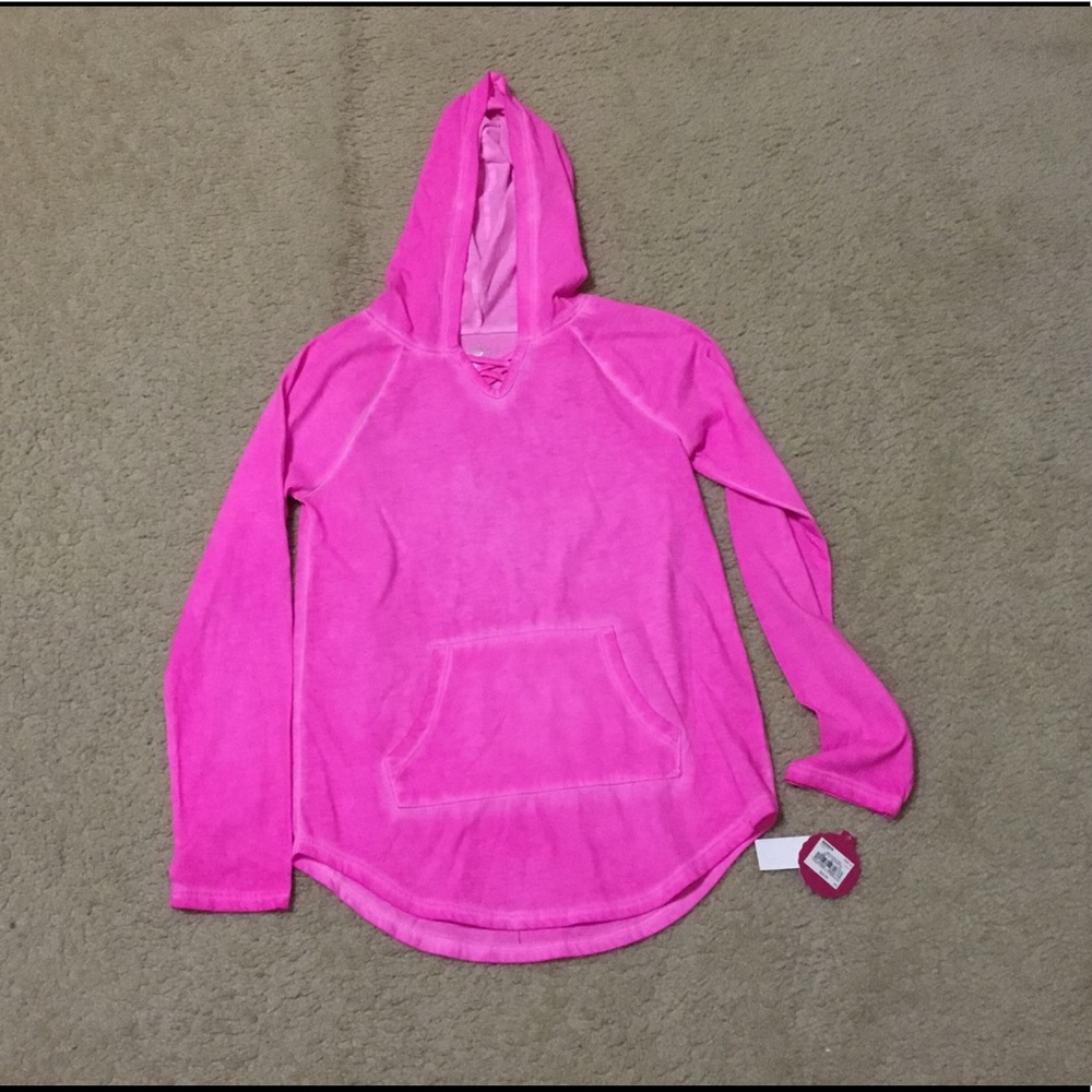 Neon Pink Hoodie